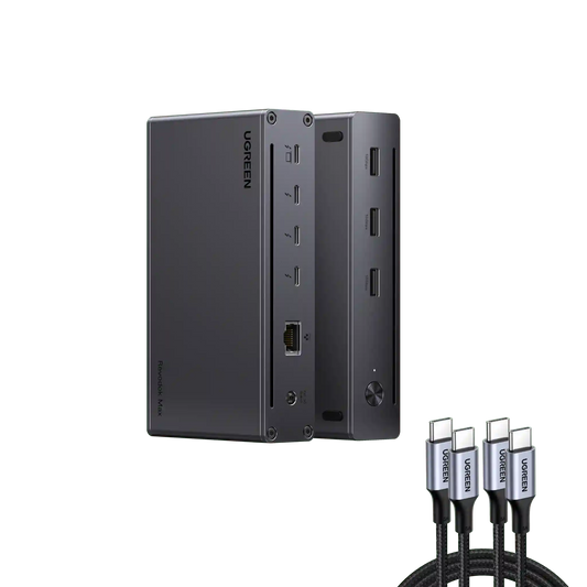 8-in-1 Thunderbolt Docking Station + USB-C Cable