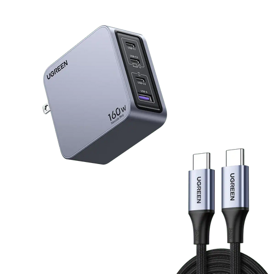 Nexode Pro 160W iphone charger + 240W 6FT USB-C Cable