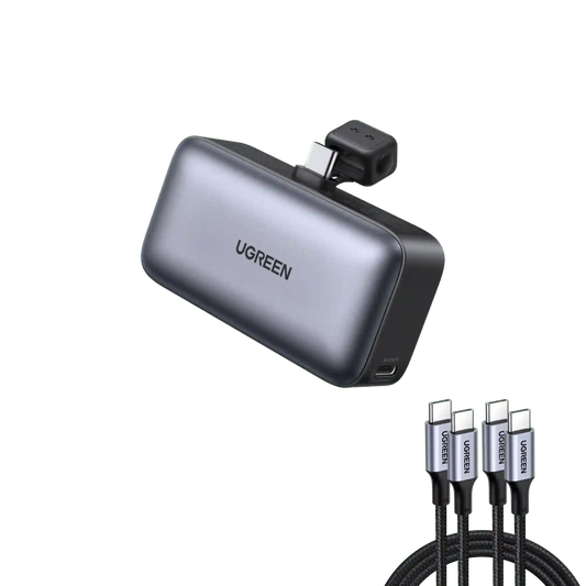 UGREEN 5000mAh USB-C Power Bank with Cable