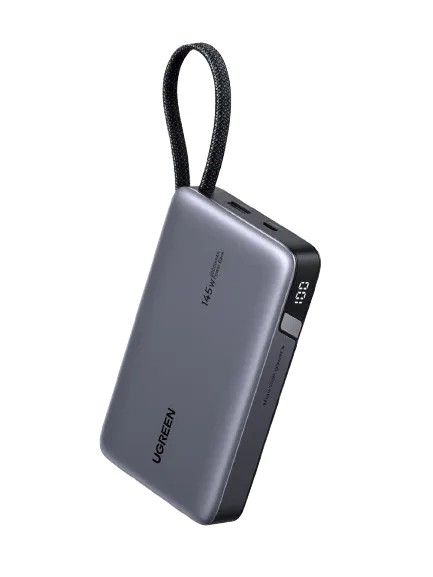 UGREEN Nexode Power Bank 20000mAh 145W with Built-in USB-C Cable