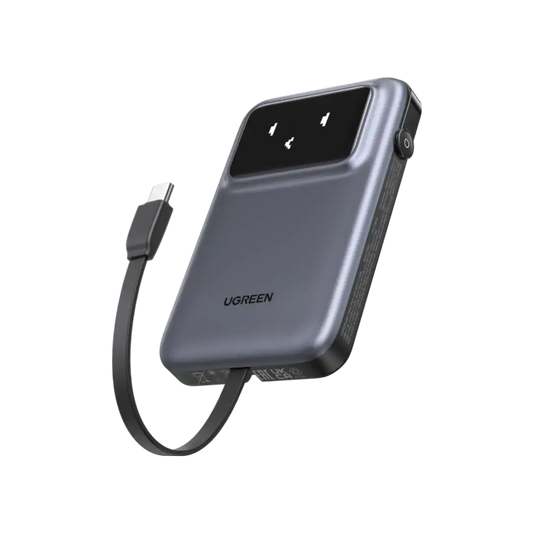 UGREEN Uno Power Bank 10000mAh 30W with Built-in Cable