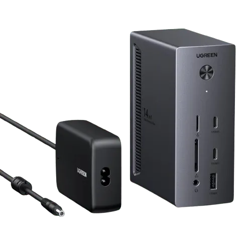 UGREEN USB-C Docking Station 3 Monitors 4K - 10Gbps & 100W Charging
