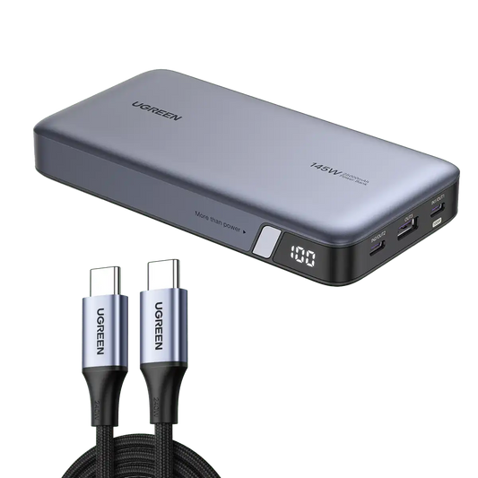 (Bundle) 145W Power Bank + 240W USB-C Cable