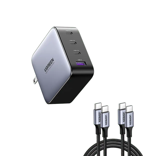 (Bundle) Nexode 100W Charger + 100W USB-C Cable 2 Pack