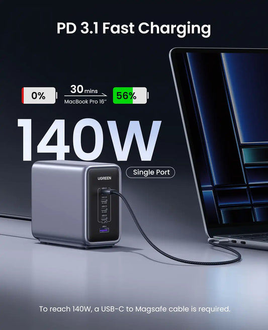 (Bundle) Nexode 300W Charger + 240W USB-C Cable