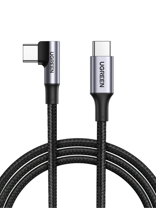 UGREEN 100W USB C Cable 90 Degree Type C Charging Cable 10FT