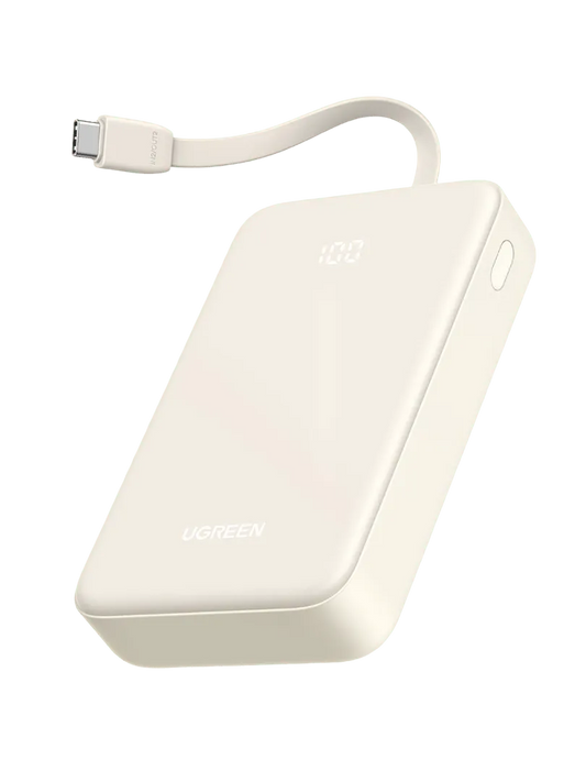 UGREEN Power Bank 20000mAh 22.5W with Built-in USB-C Cable