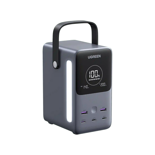 UGREEN Portable Power Station 48000mAh 300W with Smart Digital Display