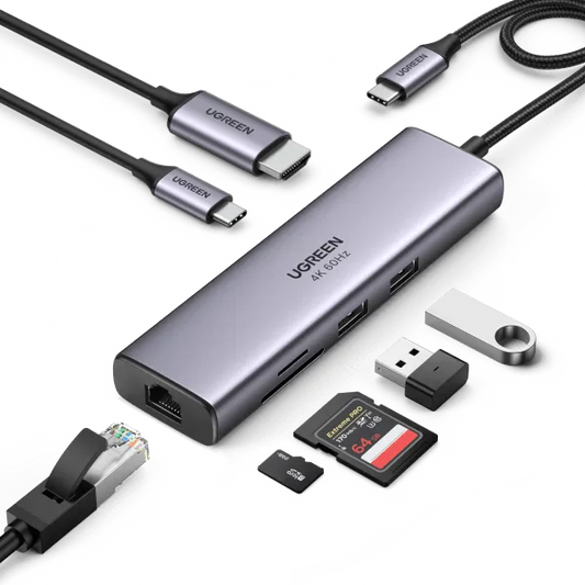 UGREEN 7-in-1 USB-C Hub with 4K HDMI