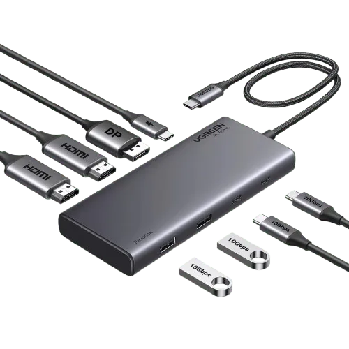 UGREEN 8 in 1 USB C Docking Station with Dual Monitor