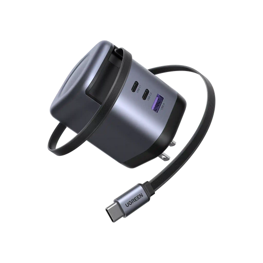 UGREEN Nexode 100W Charger with Retractable USB-C Cable