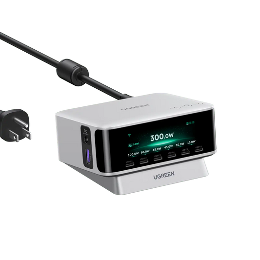 UGREEN Nexode Pro 300W 5-Port GaN Desktop Charger
