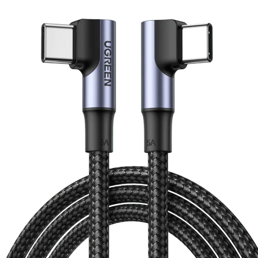 UGREEN USB-C Cable (100W, 90 Degree)
