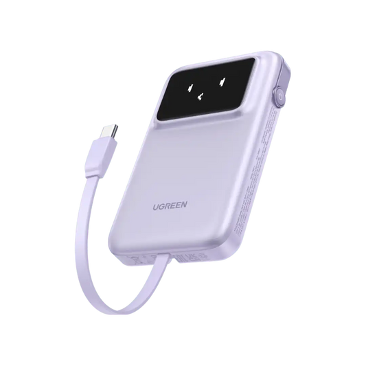 UGREEN Uno Power Bank 10000mAh 30W with Built-in Cable